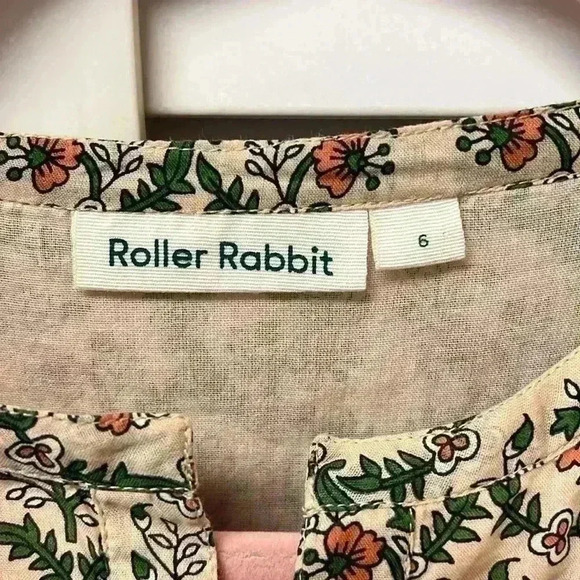 Roller Rabbit Girls Dress - Size 6 - Picture 2 of 4